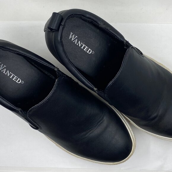 WOMEN'S POCONO BLACK SLIP ON HIDDEN WEDGE CASUAL SHOE 7.5 - Picture 5 of 6